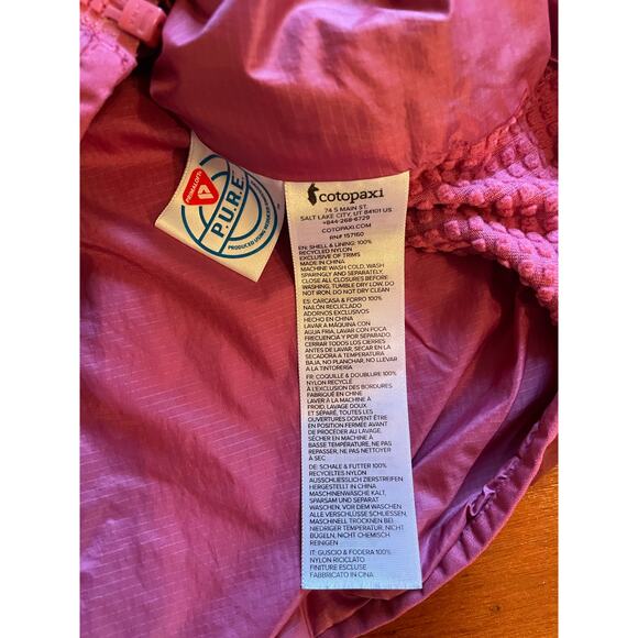 Cotopaxi Teca Calido Hooded Jacket DDC Cares Edition Women’s M Recycled Nylon - Picture 14 of 14